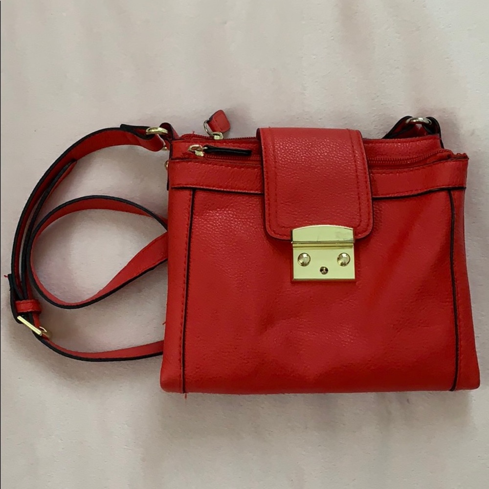 Cherry Red Crossbody Purse